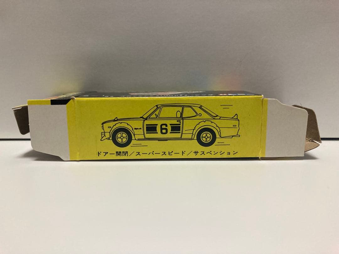 トミカ　日本製　ニッサン　スカイライン　2000GT-Rレーシング　1Eホイール