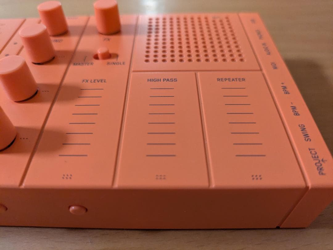 Yamaha seqtrak オレンジ