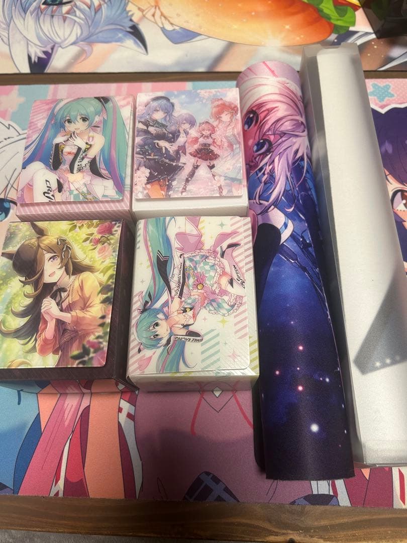 ヴァイスシュヴァルツ 引退品 まとめ売り らき☆すた 初音ミク ホロライブ WS