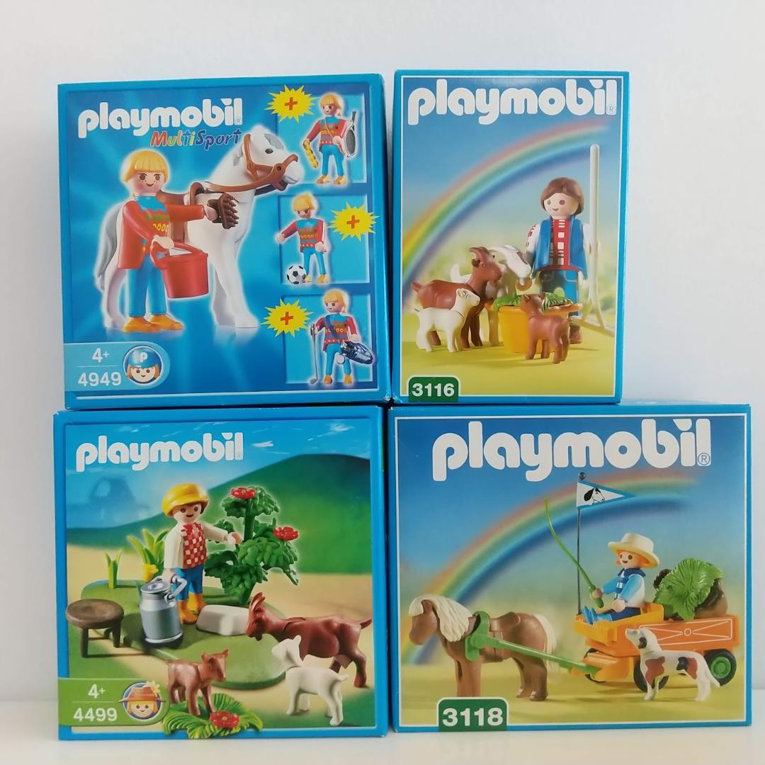 未開封品　プレイモービル 牧場セット