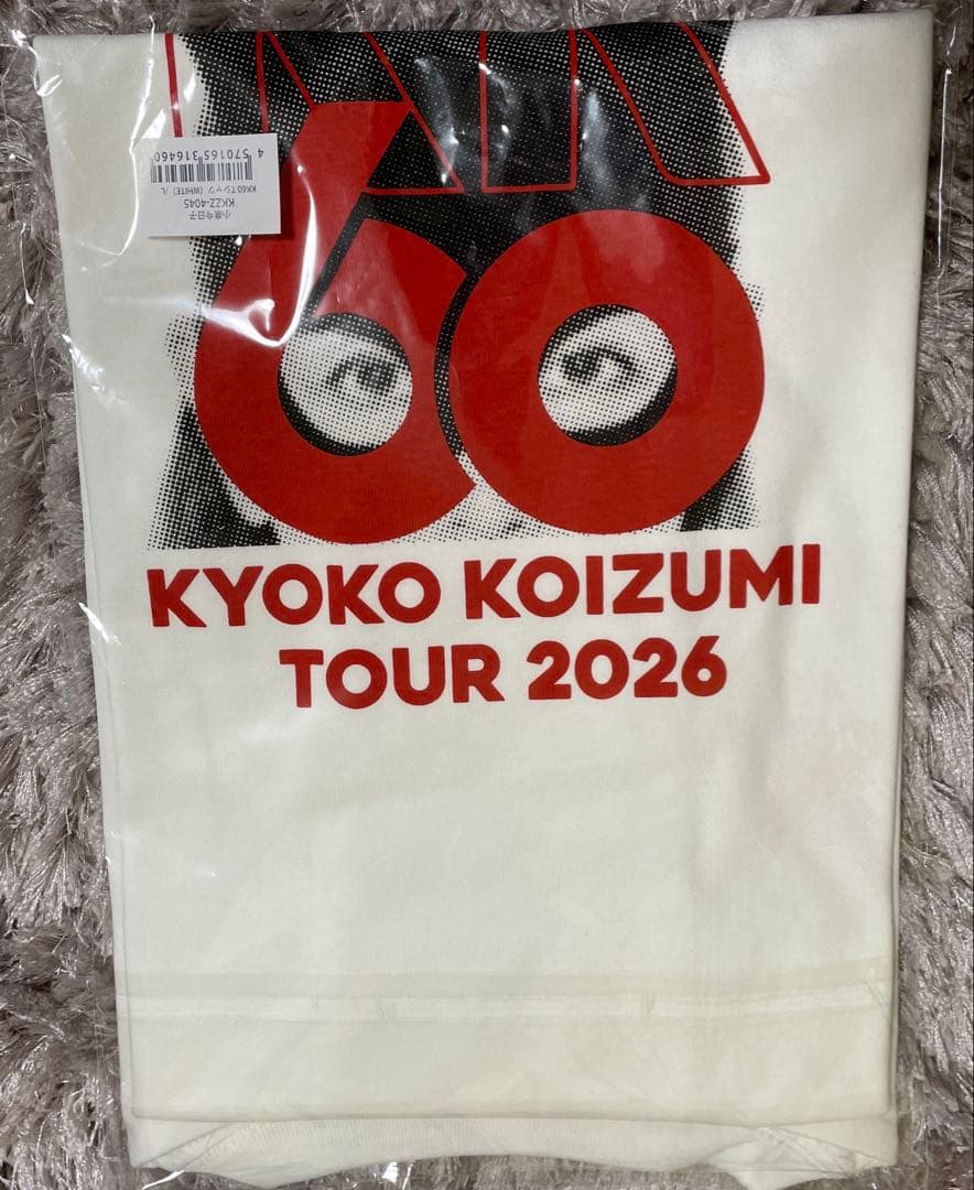 小泉今日子 ツアー2026 KK60 Tシャツ Lサイズ