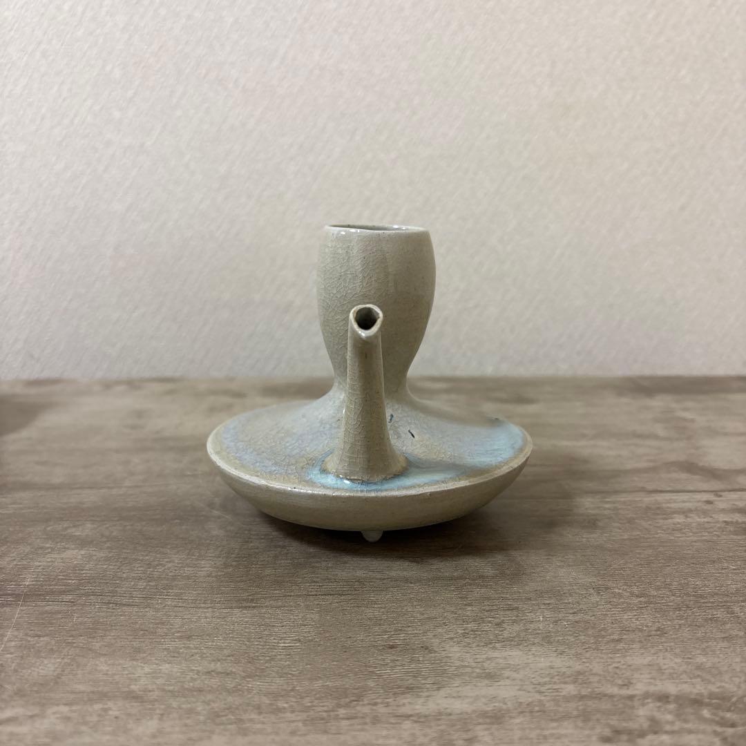 遠州七窯　奈良赤虜焼　香柏窯　尾西樂斎　楽斉　酒器　徳利