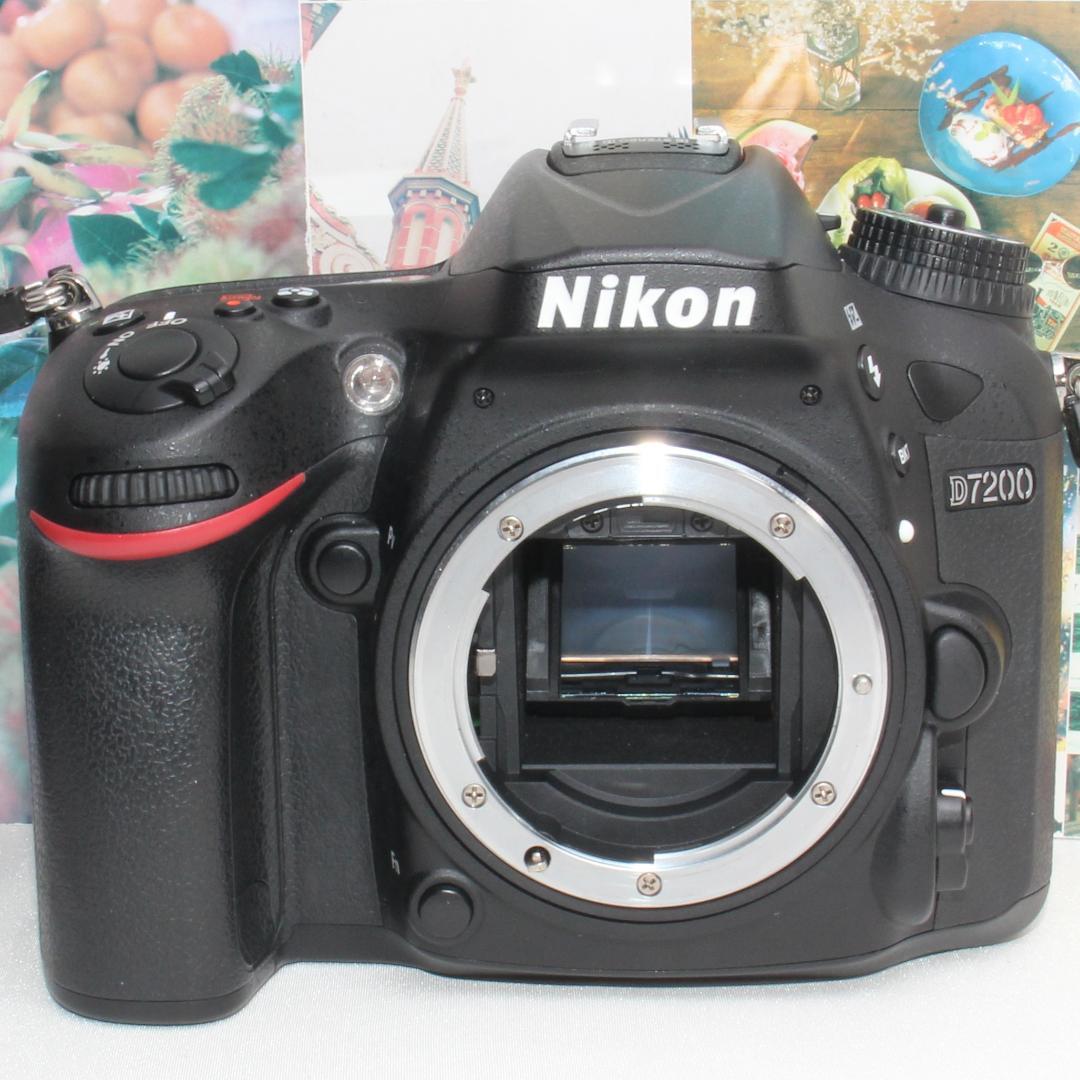 ❤️予備バッテリー付き❤️Nikon D7200 超望遠 ダブルレンズ❤️