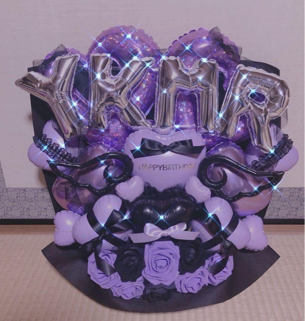 バルーンギフト　生誕祭　推し　フラスタ　卓フラ　楽屋花　バルーンアレンジ