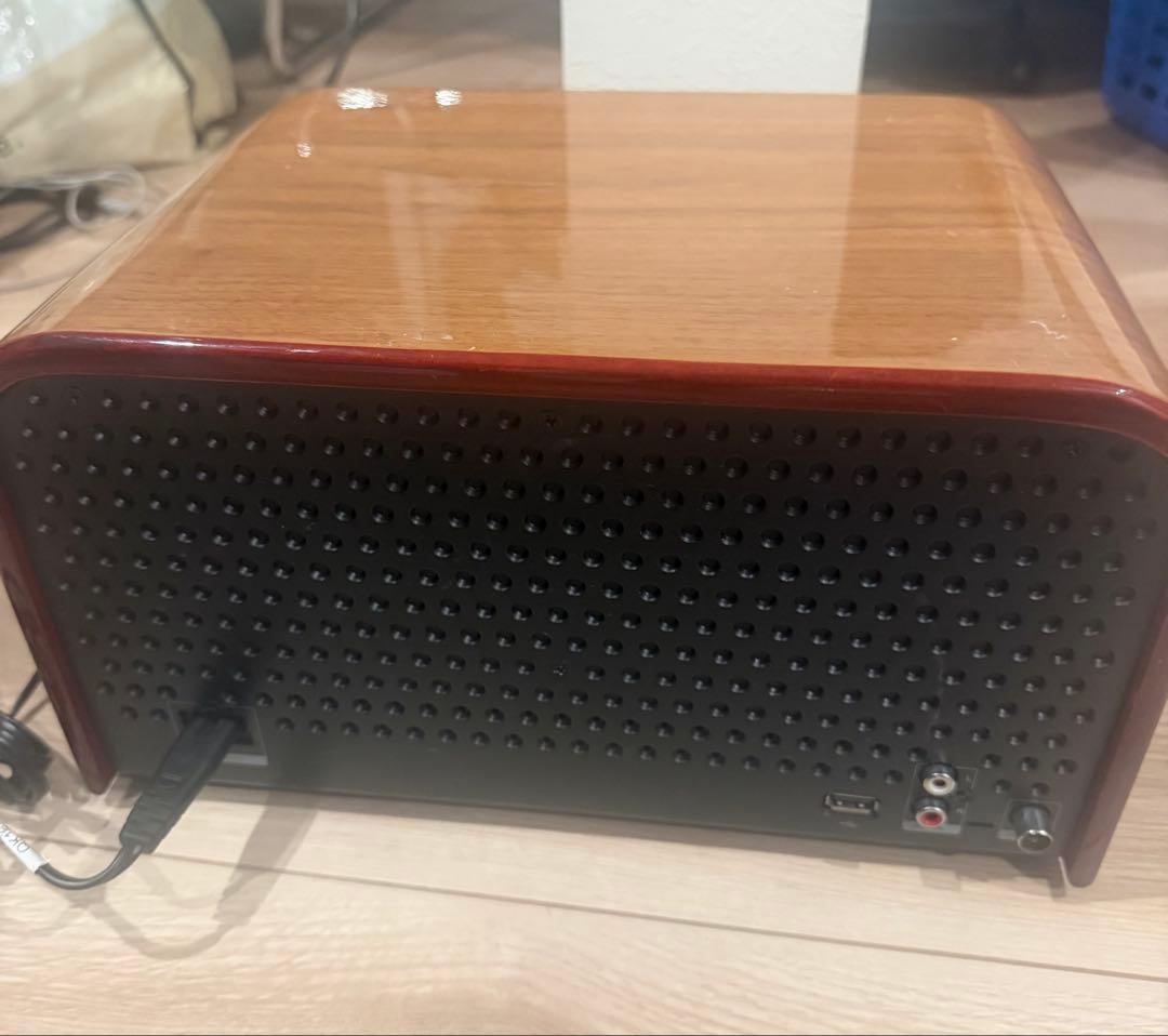 SANSUI Bluetooth FMラジオ ミニコンポ