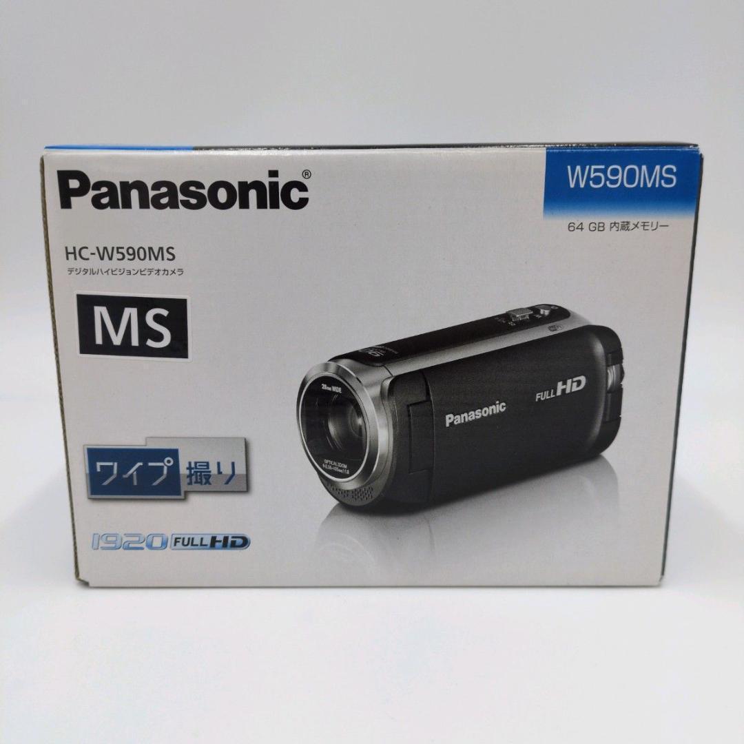 未使用級 Panasonic HC-W590MS ブラウン ビデオカメラ HD