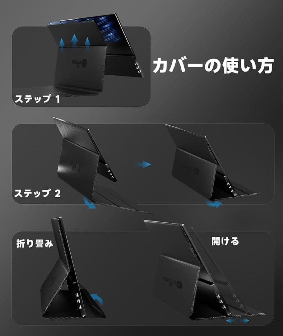 Ingknok 18.5インチポータブルモニターFHDモバイルモニター新品未使用