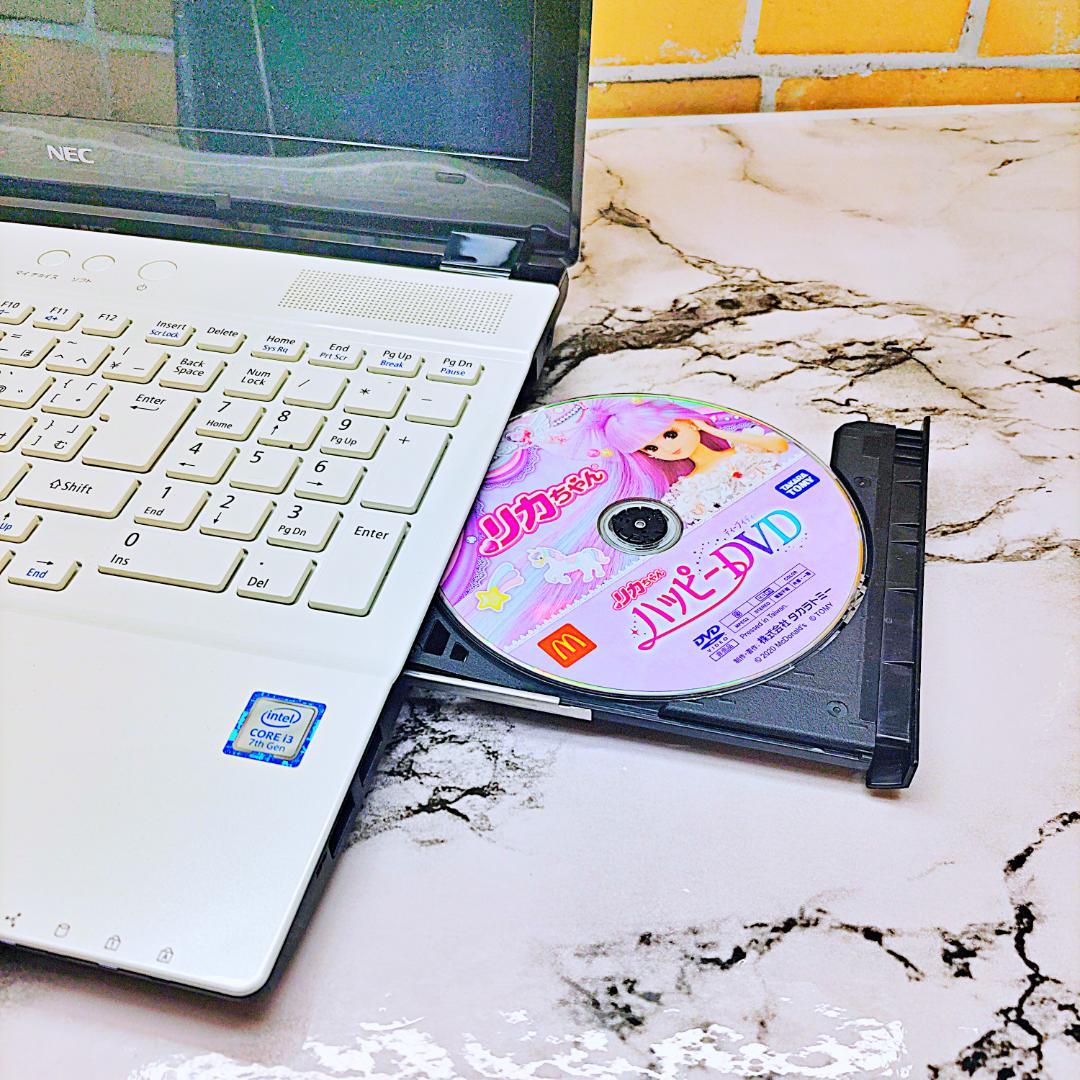 美品☘️Win11ノートパソコン❤️爆速SSD❤️Core-i3・Blu-ray