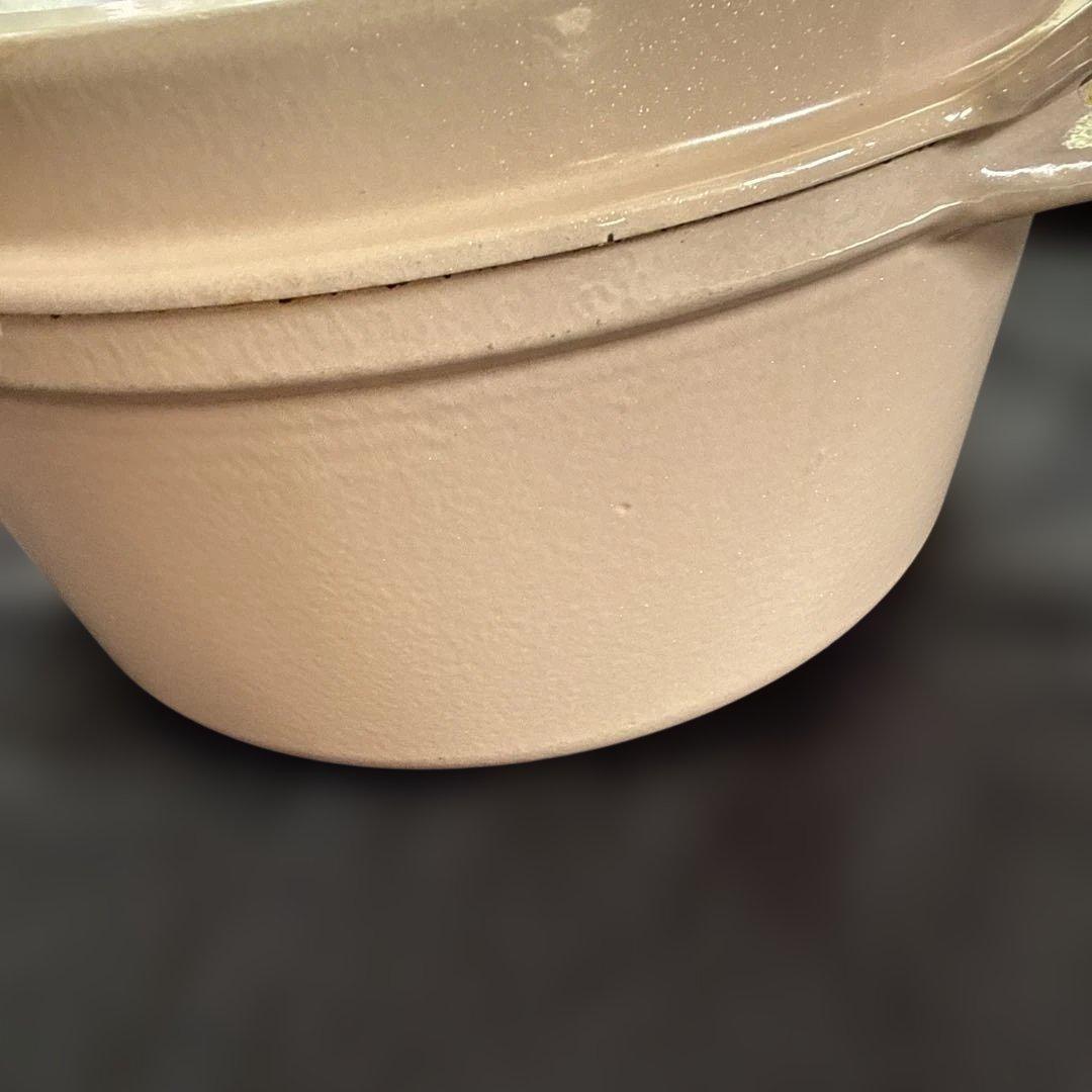 VERMICULAR オーブンポット両手鍋 パールピンク　２２ｃｍ