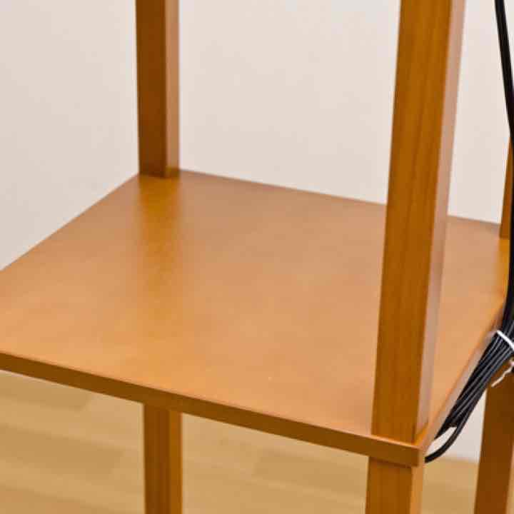棚付きフロアライト スクエア