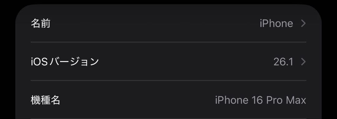 携帯電話本体 iPhone 16 pro max