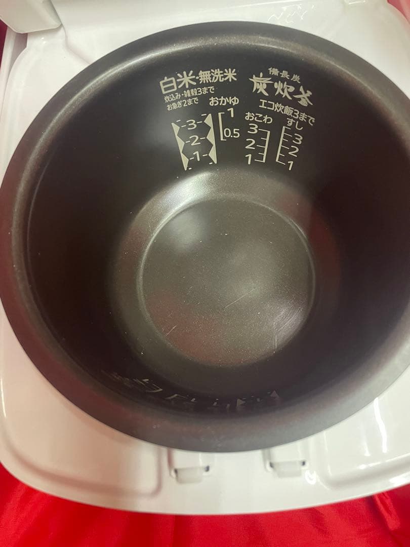 三菱　Mitsubishi INJ-SEA06 IH炊飯器 備長炭炭炊釜