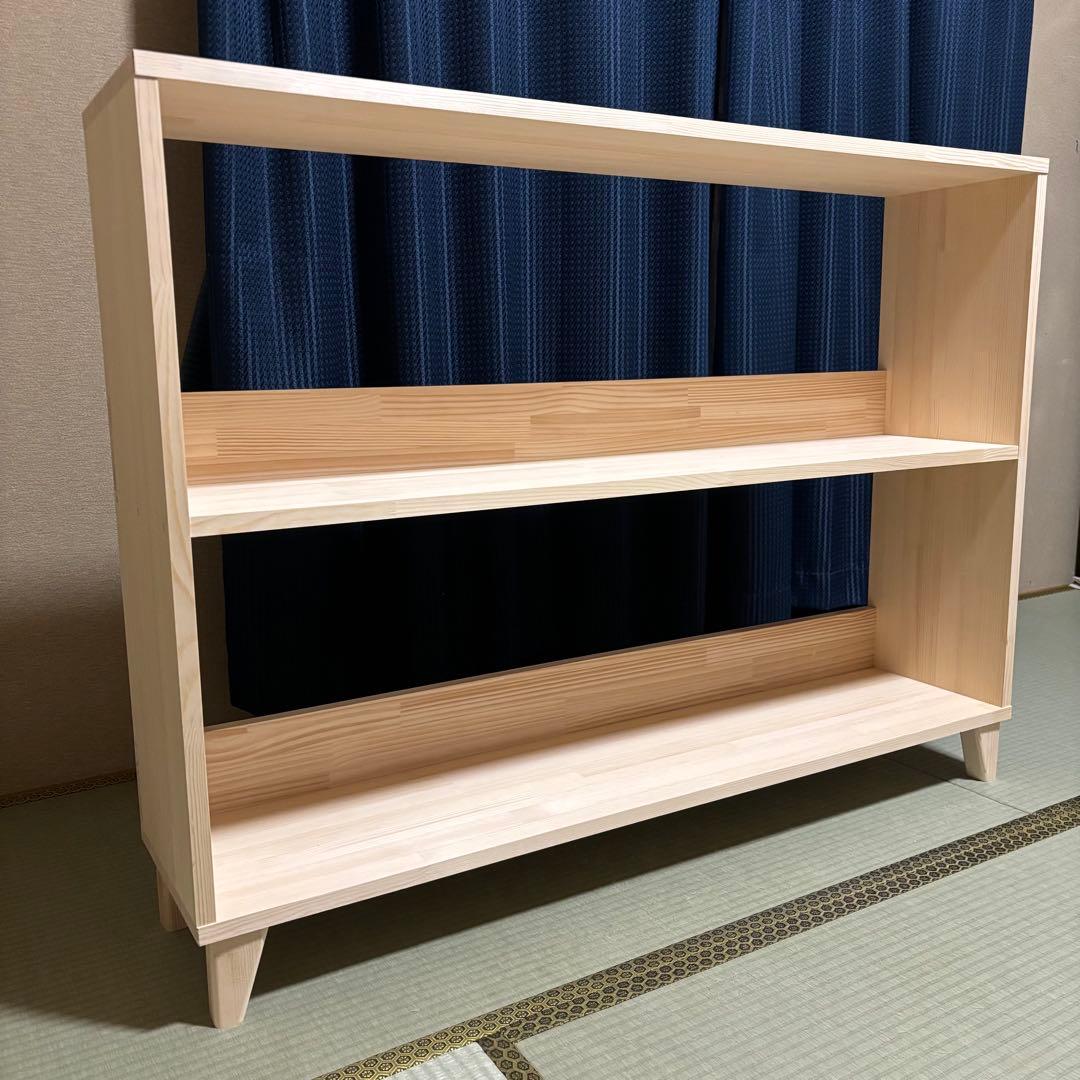 ハンドメイド　脚付き　格子型　ラック　オーダー受け付けます