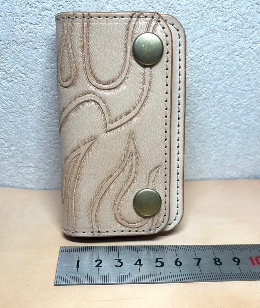 ヌメ革 トラッカーウォレット　ショートトラッカーウォレット コンパクト財布