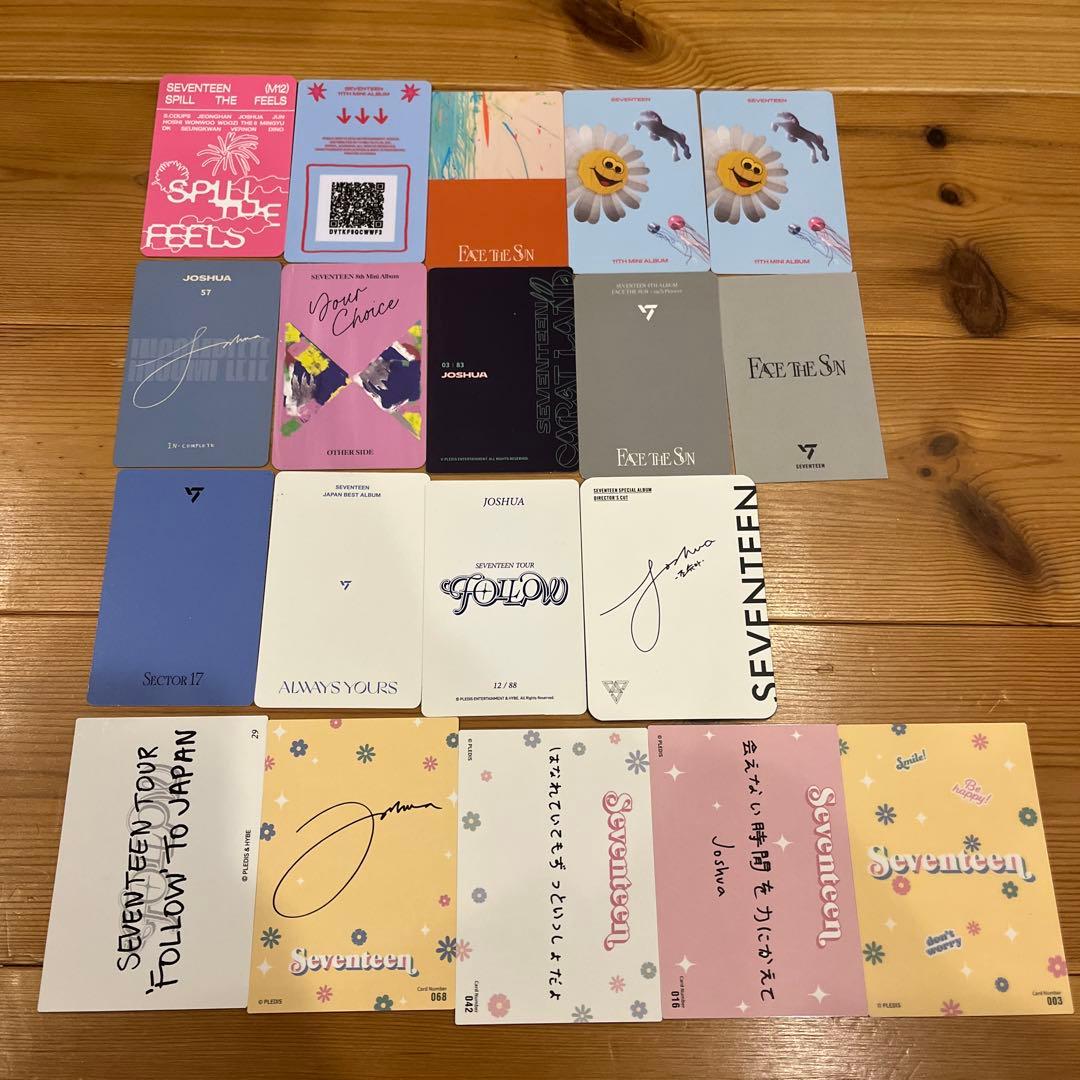 JOSHUA アルバム トレカ 19枚 【まとめ売り】