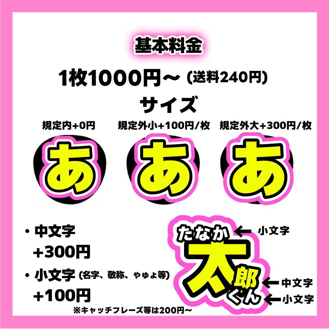irohaページ うちわ文字 オーダー