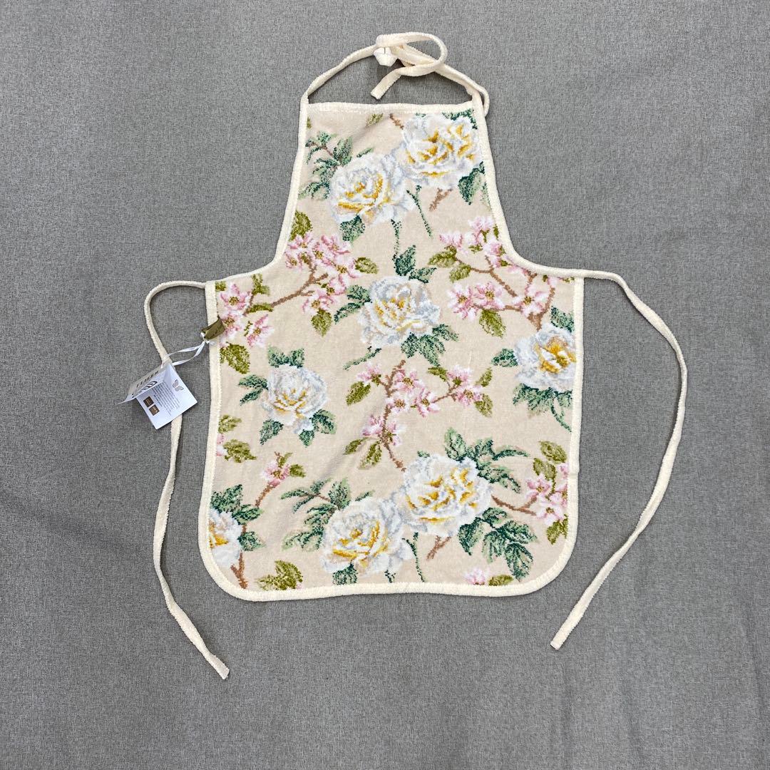 i294◯ 新品 FEILER フェイラー エプロン 花柄