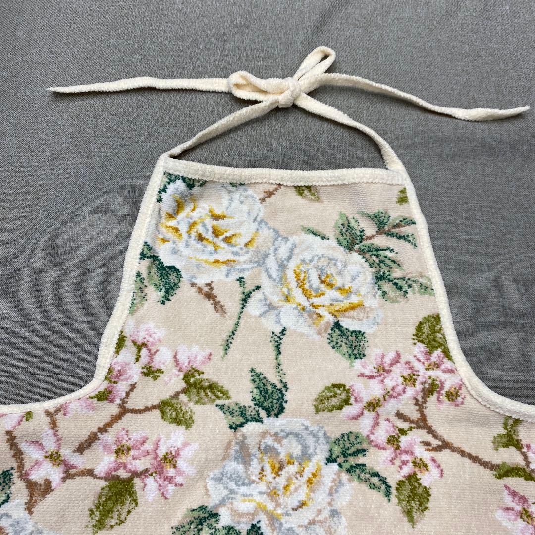 i294◯ 新品 FEILER フェイラー エプロン 花柄
