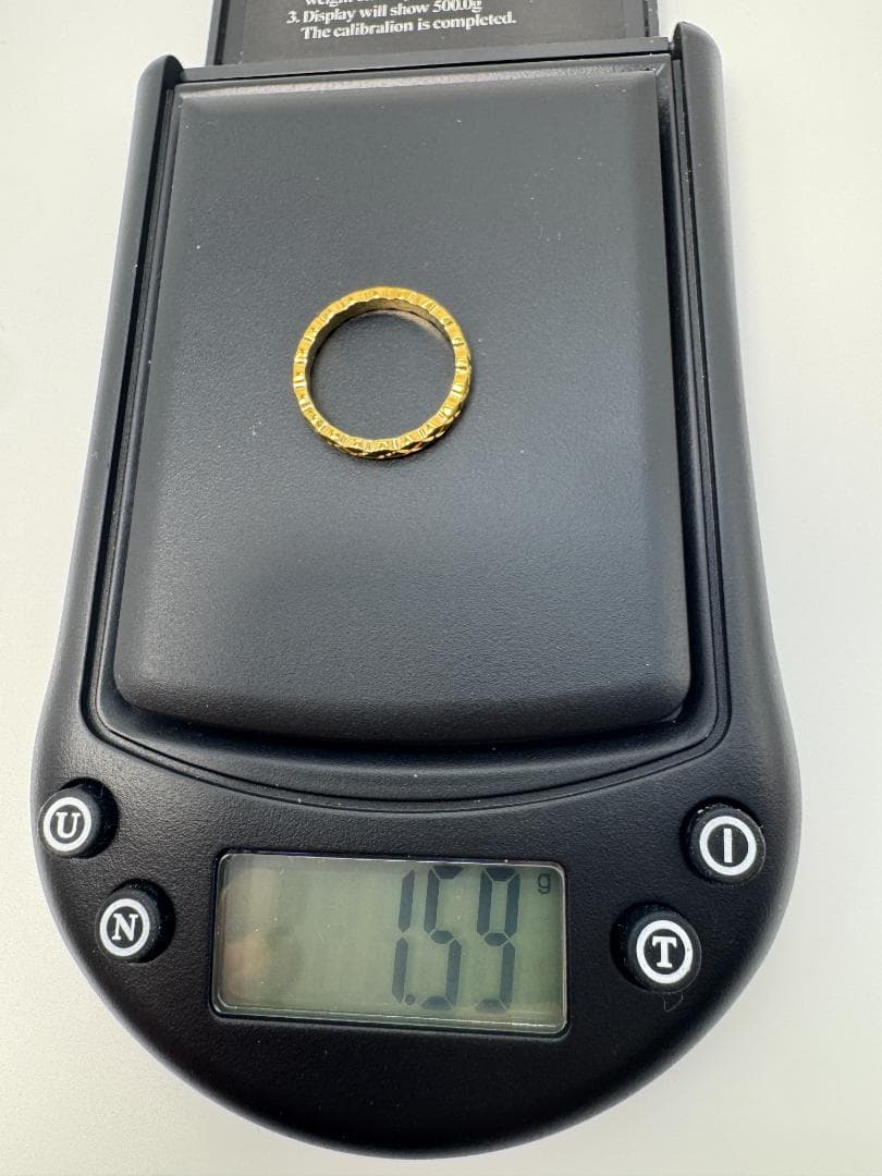日本製18K ゴールド 編み込みリング1.59g 11号