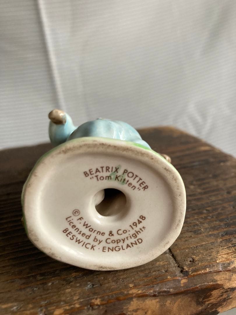 彫刻・オブジェ Beatrix potter antique objet