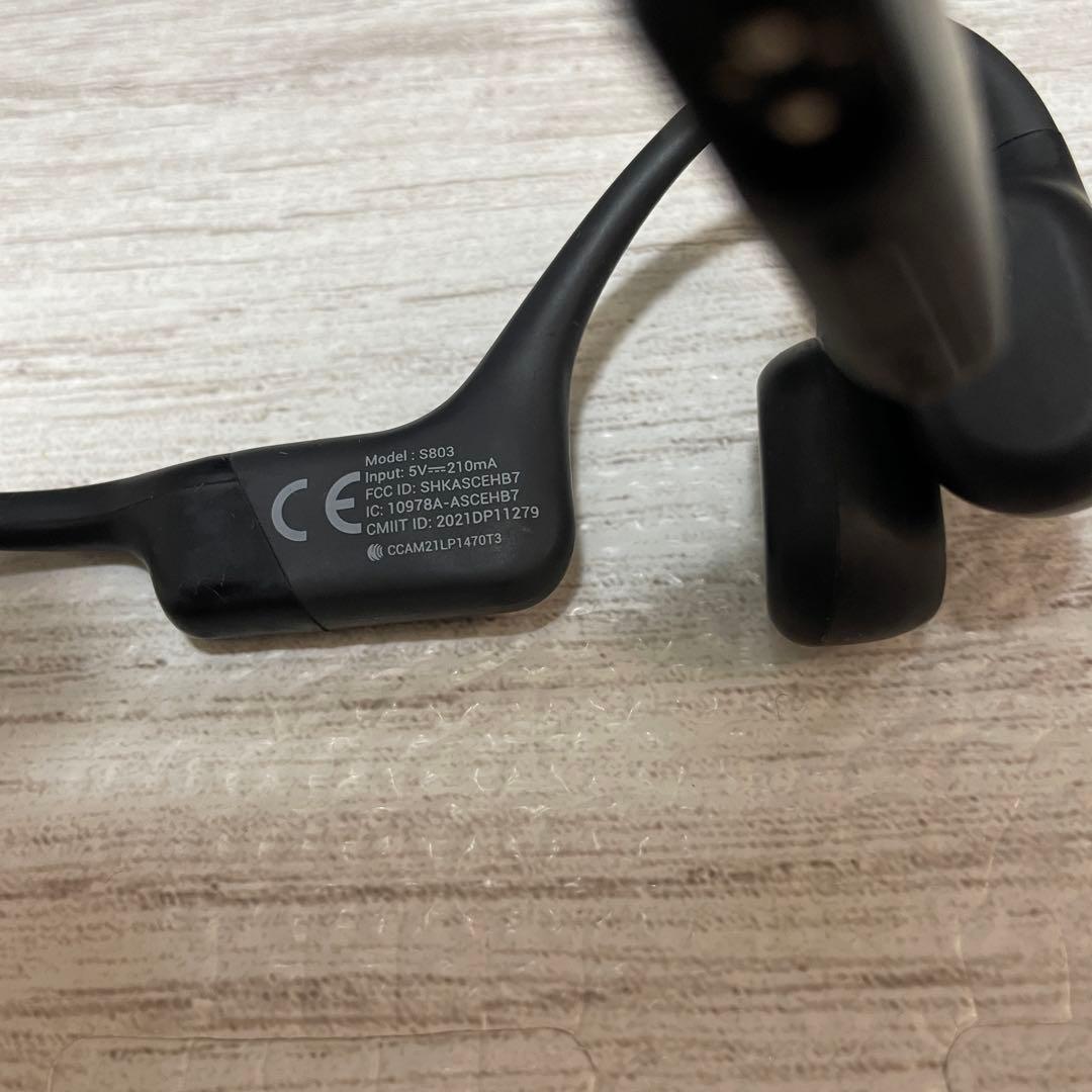 Shokz ショックス OpenRun　黒　S803 本体のみ
