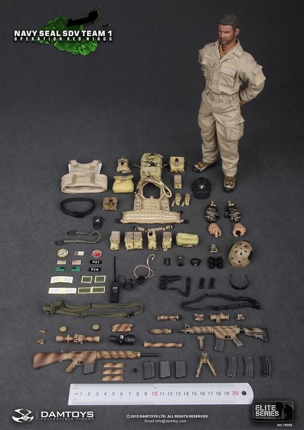 DAMTOYS　NAVY SEAL SDV Team 1　78008