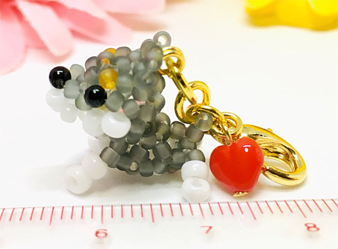☆専用品☆柴犬のチャーム☆ビーズマスコット☆マスクチャーム☆