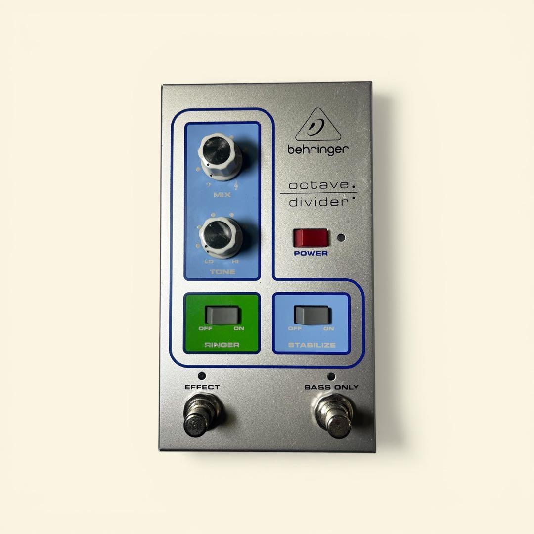 BEHRINGER OCTAVE DIVIDER シルバー アナログオクターブ