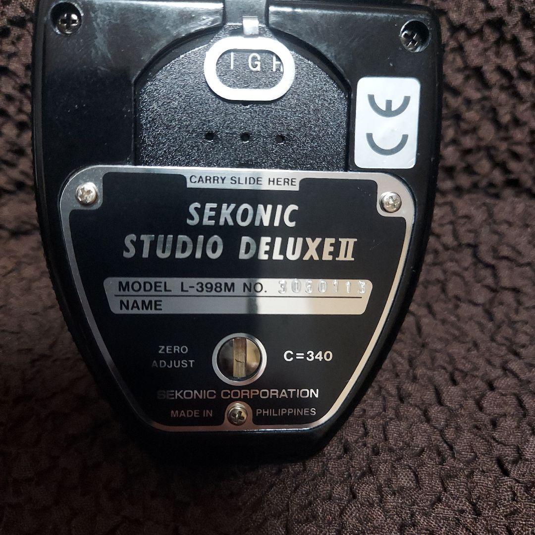 セコニック 露出計 L-398M studio deluxe II 箱付