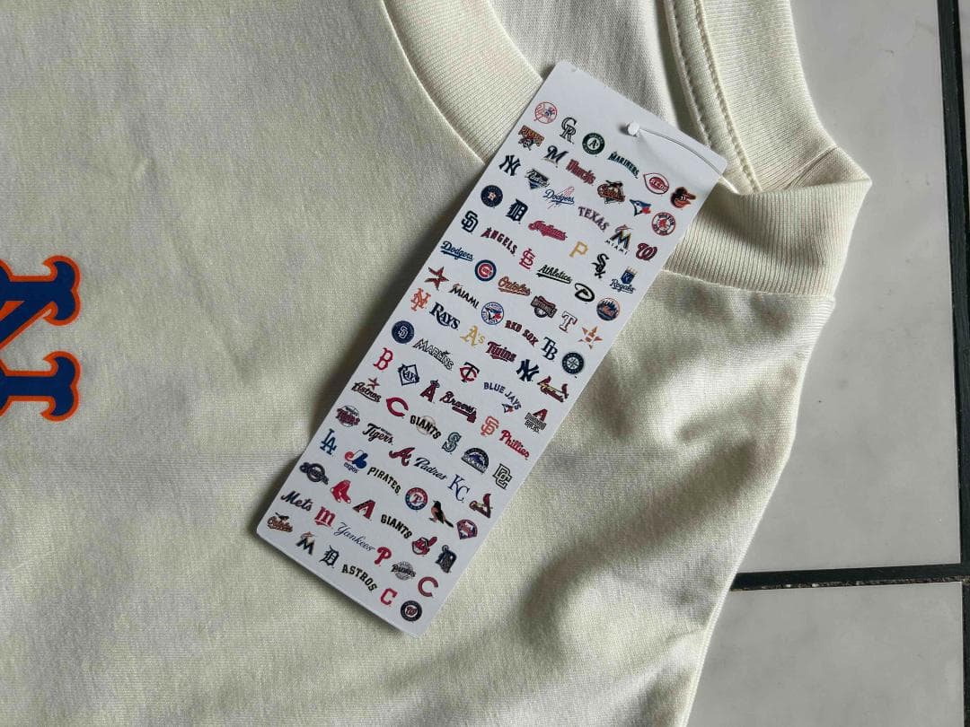 限定品　新品未開封　BLACKPINK×MLB　Tシャツ　NYメッツ　Sサイズ