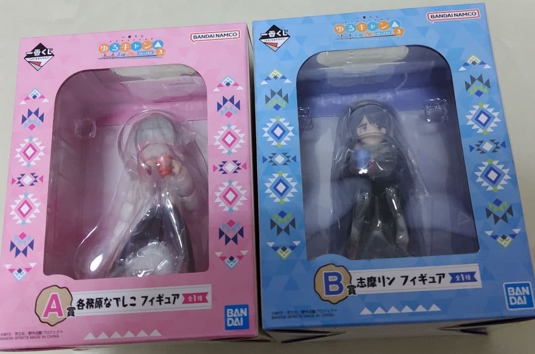 ゆるキャン　一番くじ　フィギュア　5個　他　トートバッグ　ラバーチャーム