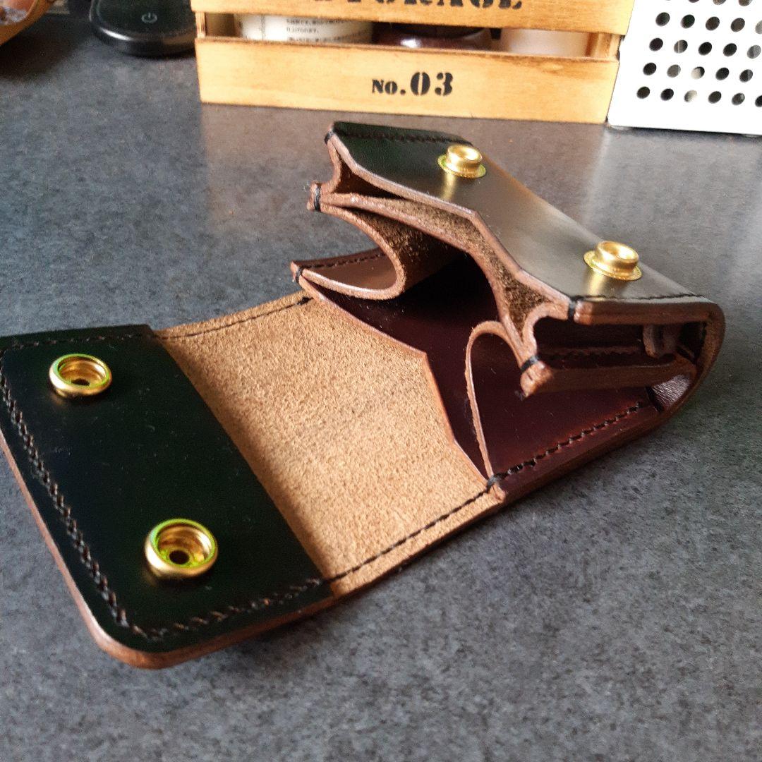 HORWEEN★クロムエクセル　コンパクト　ワインレッドコンビ