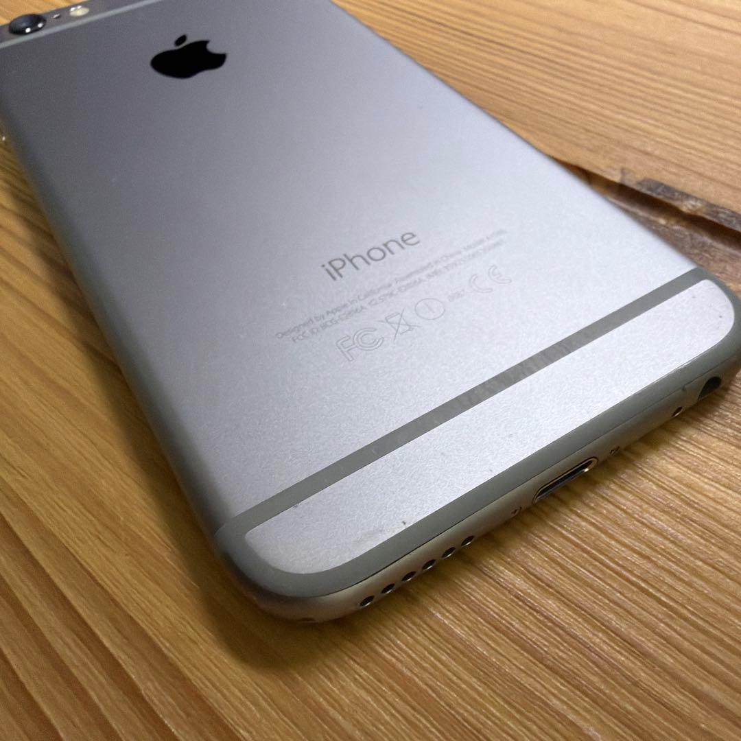 iPhone6 64GB スペースグレイMG4F2J/A バッテリー97%