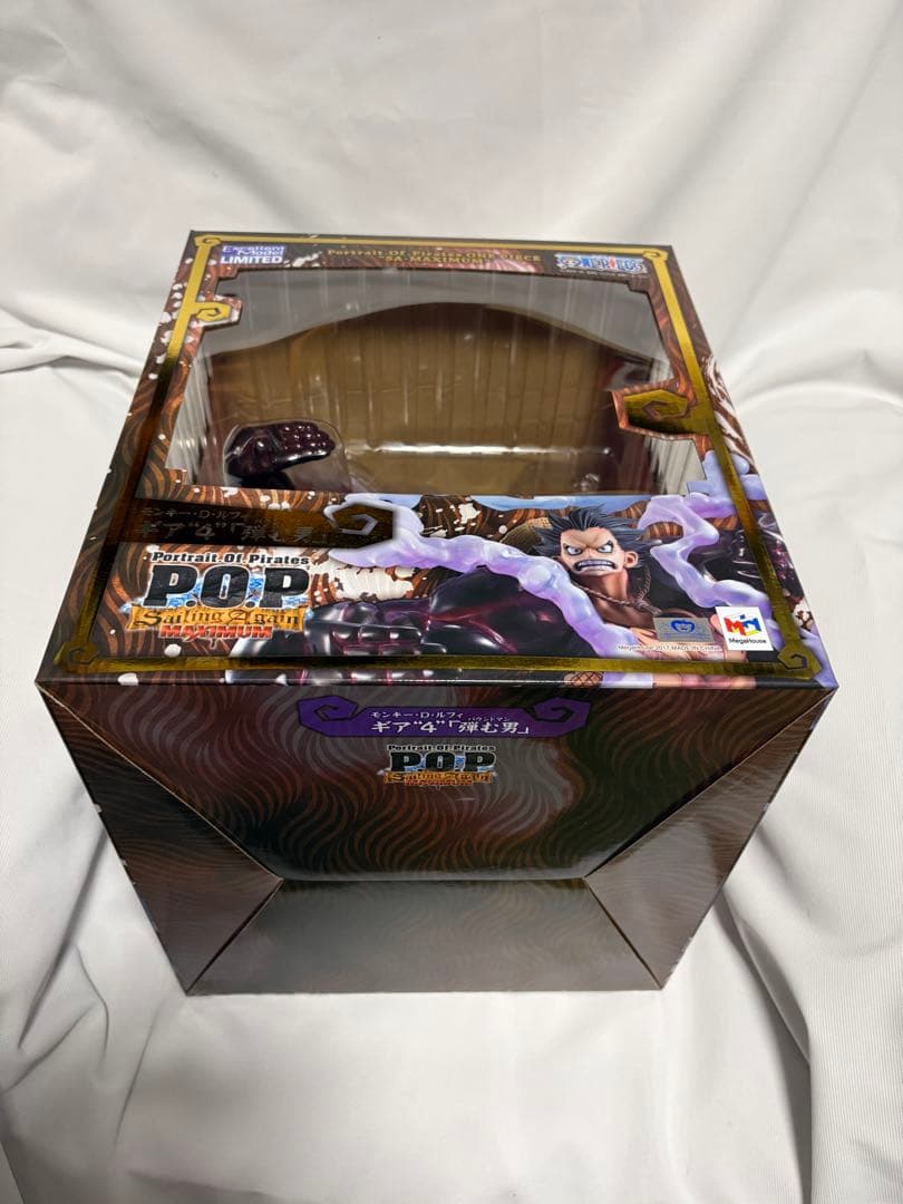 未開封品 ワンピースPOP MAXIMUMモンキーDルフィ ギア“4”弾む男