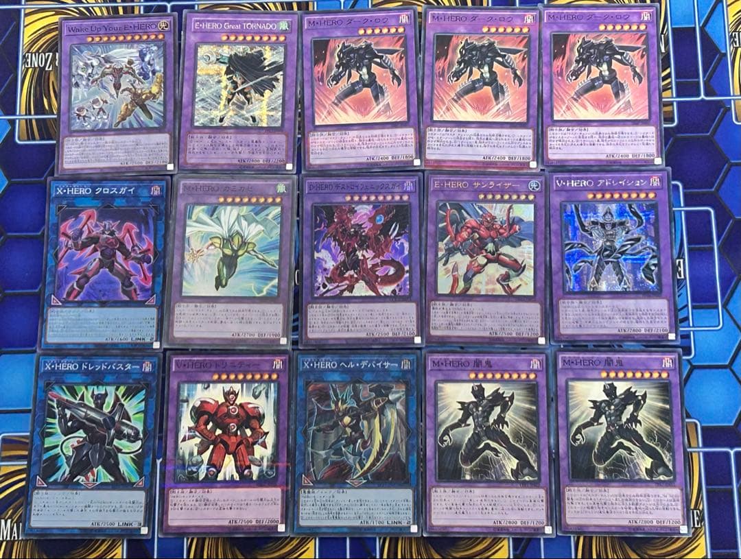遊戯王　HEROデッキ 構築済み 40枚