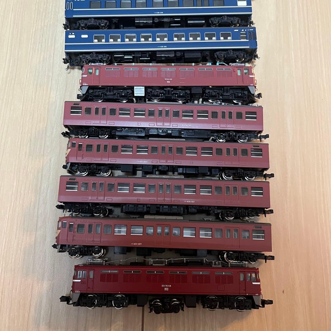 Nゲージ鉄道模型セット 収納ケース付き