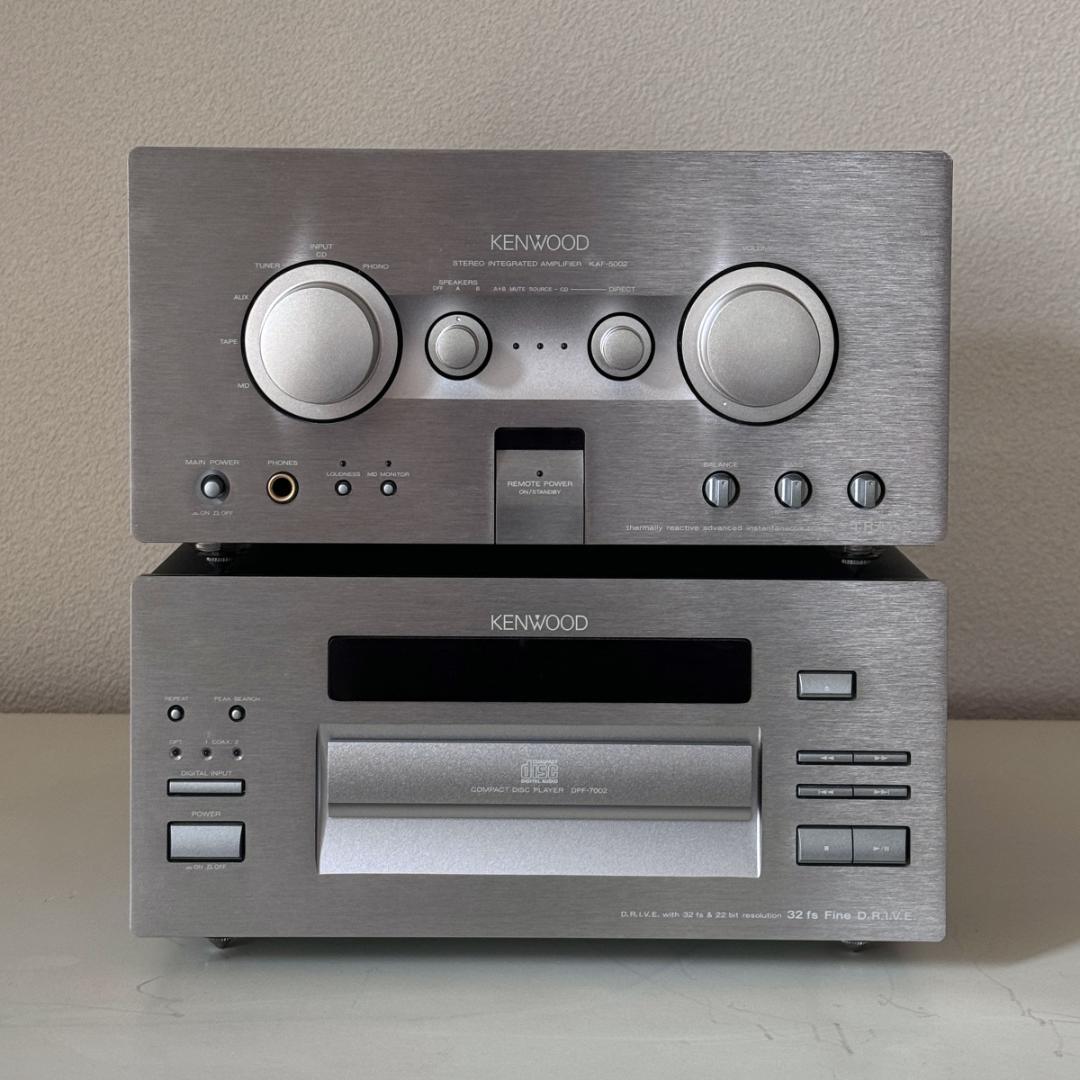 KENWOOD コンポ KAF-5002 DPF-7002