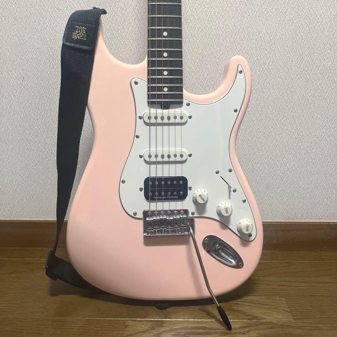 Bacchus エレキギター ストラップ ケース付き