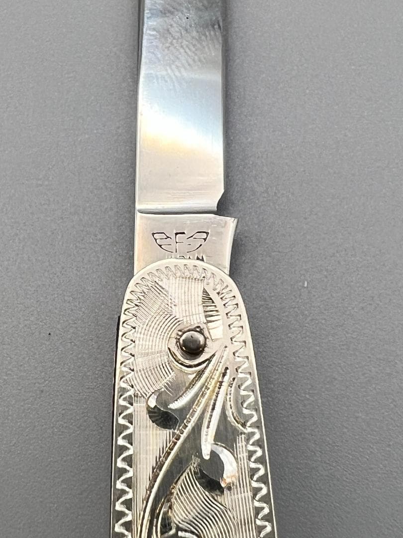STERLING　SILVER 　刻印　藤本ナイフ　彫金　ペーパーナイフ　２本