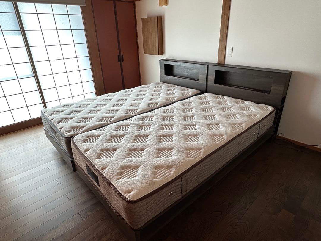 ⭐︎値下げ⭐︎【直接引取限定】Maruichi シングルマットレスフレーム2台セット