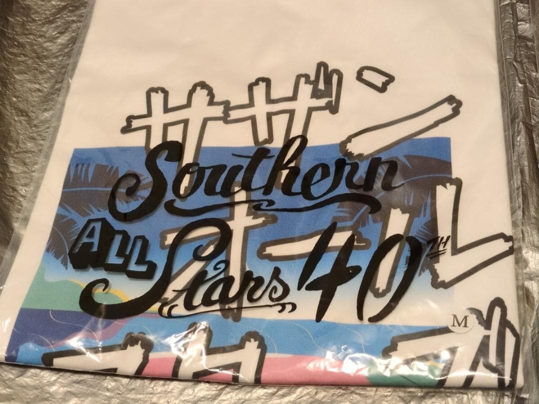 2枚　サザンオールスターズ　 Tシャツ M 赤　白 40th 40周年 桑田佳祐