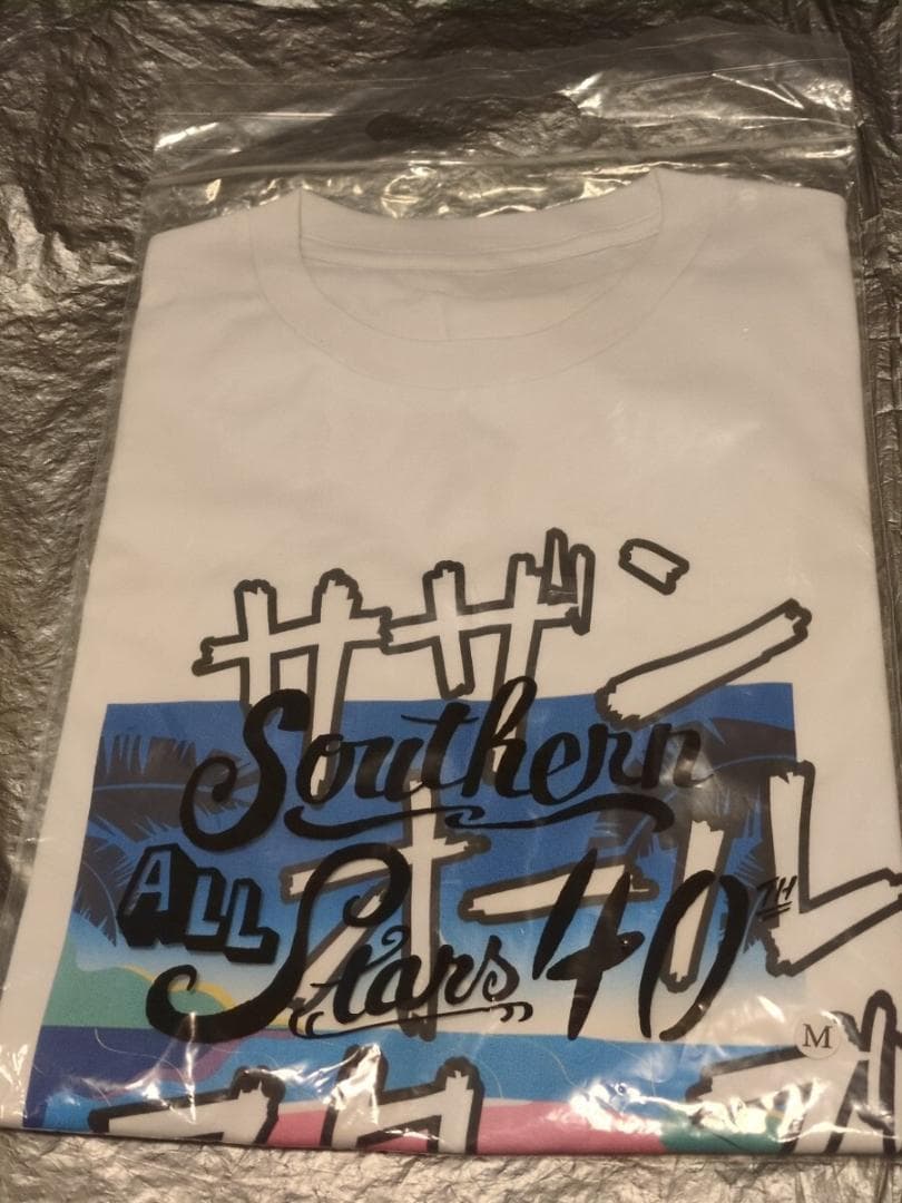 2枚　サザンオールスターズ　 Tシャツ M 赤　白 40th 40周年 桑田佳祐
